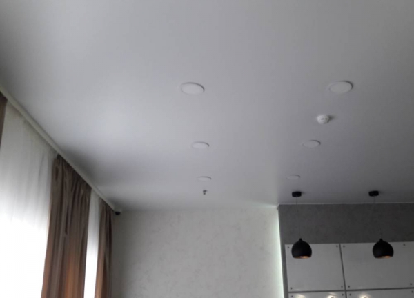 Тканевые натяжные потолки