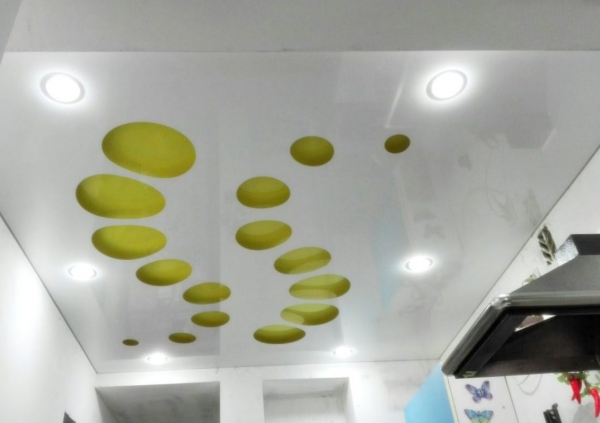 Парящие натяжные потолки